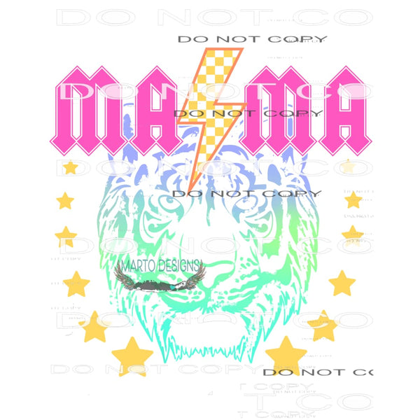 Mama #10261 Sublimation transfers - Heat Transfer Graphic