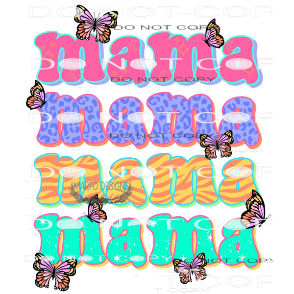 Mama #10782 Sublimation transfers - Heat Transfer Graphic