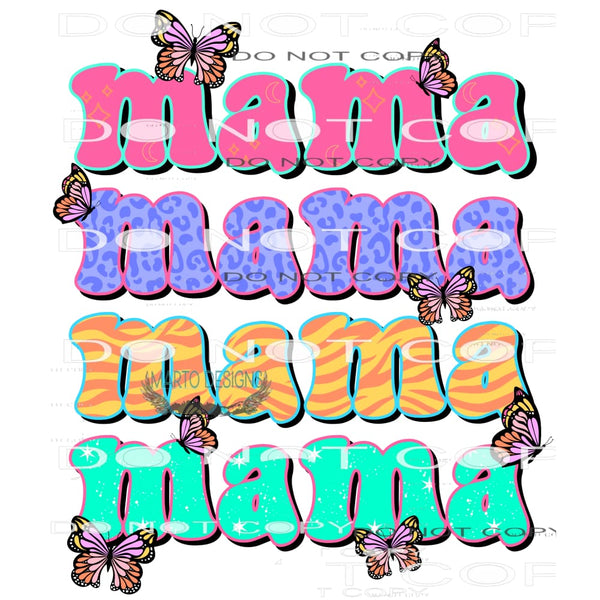 Mama #10783 Sublimation transfers - Heat Transfer Graphic