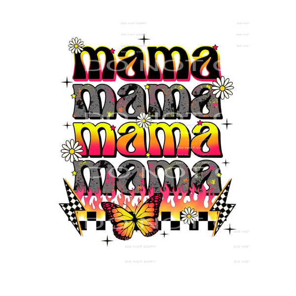 Mama #4571 Sublimation transfers - Heat Transfer Graphic Tee