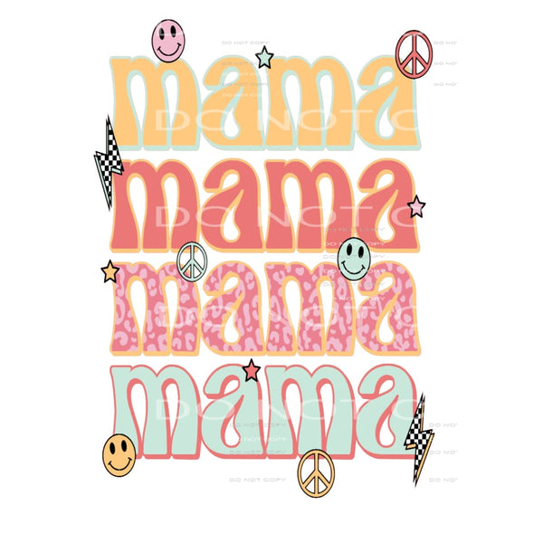 Mama #4618 Sublimation transfers - Heat Transfer Graphic Tee