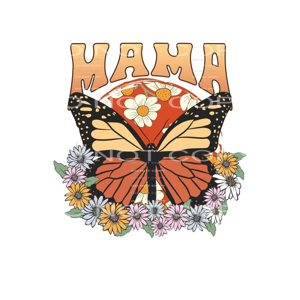Mama #4751 Sublimation transfers - Heat Transfer Graphic Tee