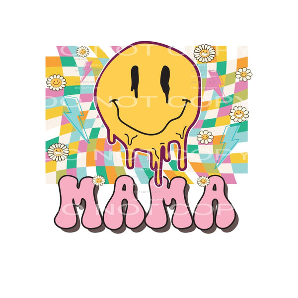 Mama #4754 Sublimation transfers - Heat Transfer Graphic Tee