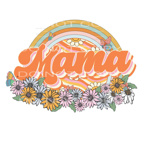 Mama #4772 Sublimation transfers - Heat Transfer Graphic Tee