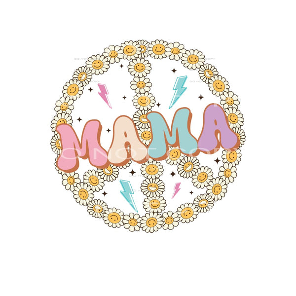 Mama #4790 Sublimation transfers - Heat Transfer Graphic Tee