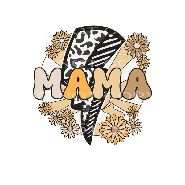 Mama #4837 Sublimation transfers - Heat Transfer Graphic Tee