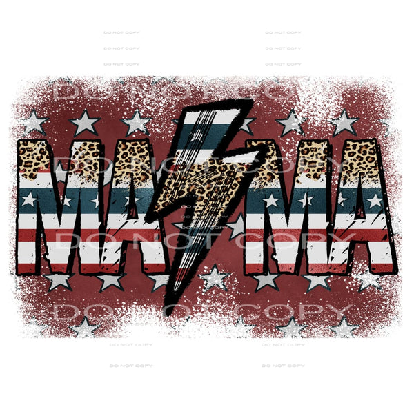 Mama #5516 Sublimation transfers - Heat Transfer Graphic Tee