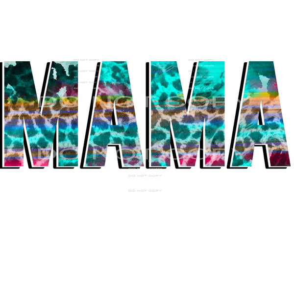 Mama #5582 Sublimation transfers - Heat Transfer Graphic Tee