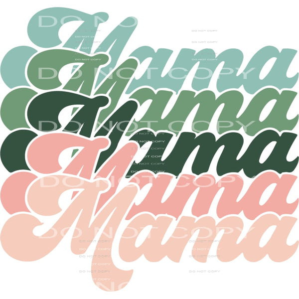 Mama #5583 Sublimation transfers - Heat Transfer Graphic Tee