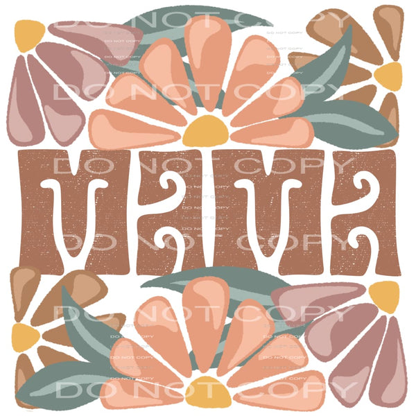 Mama #5768 Sublimation transfers - Heat Transfer Graphic Tee