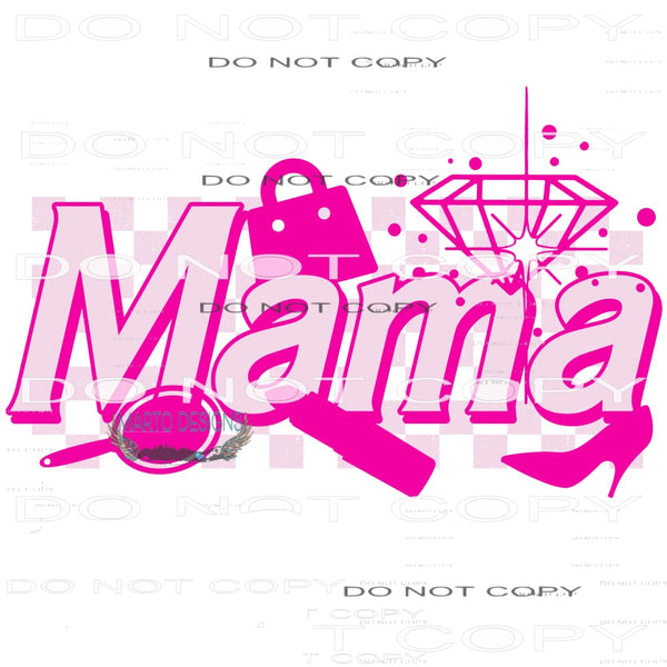 Mama #6108 Sublimation transfers - Heat Transfer Graphic Tee