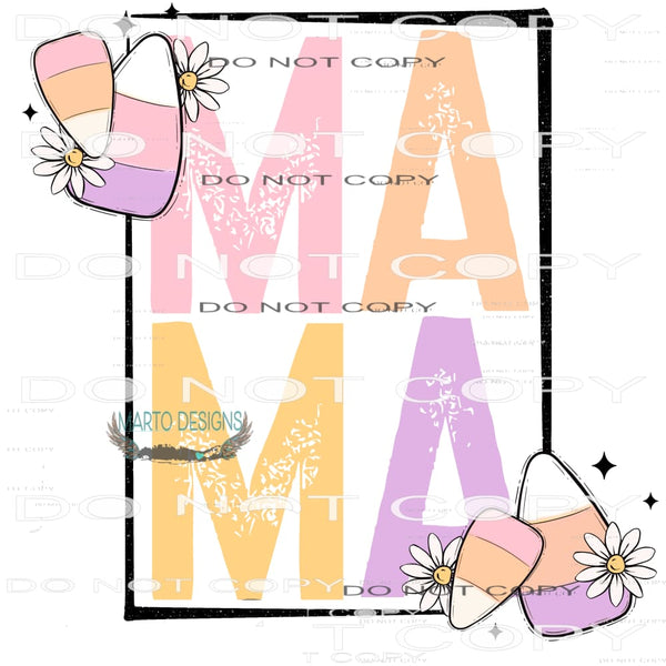 Mama #6990 Sublimation transfers - Heat Transfer Graphic Tee