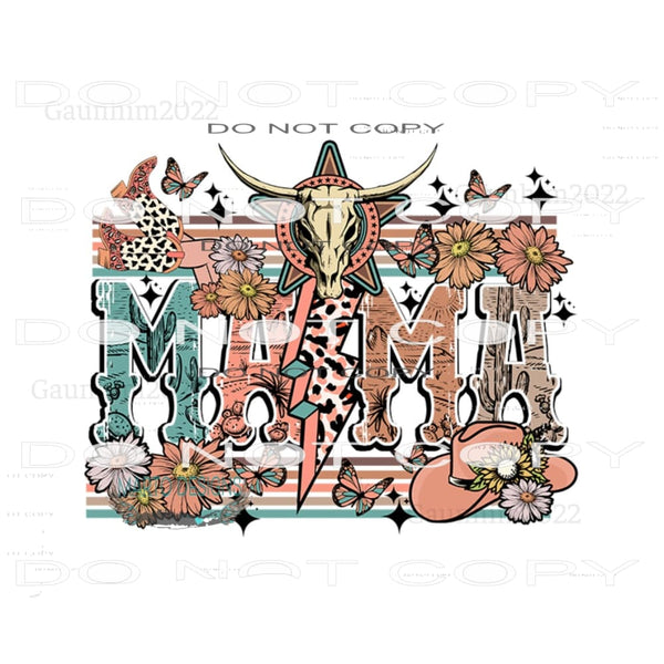 Mama #8232 Sublimation transfers - Heat Transfer Graphic Tee