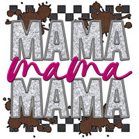 Mama #9821 Sublimation transfers - Heat Transfer Graphic Tee
