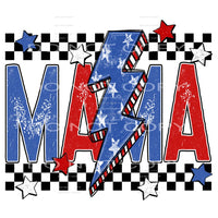 Mama America # 387 Sublimation transfers - Heat Transfer