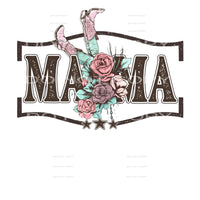 Mama boho # 328 Sublimation transfer - Heat Transfer Graphic