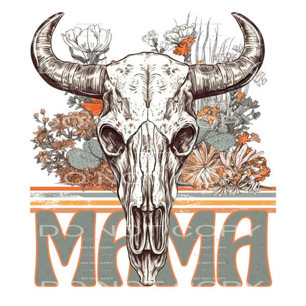 Mama boho # 898 - Heat Transfer Graphic Tee - women’s