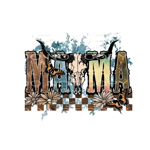 mama bull # 350 Sublimation transfers - Heat Transfer