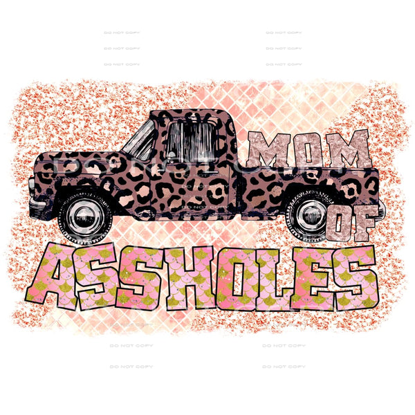 Mama Of Asshole #5608 Sublimation transfers - Heat Transfer