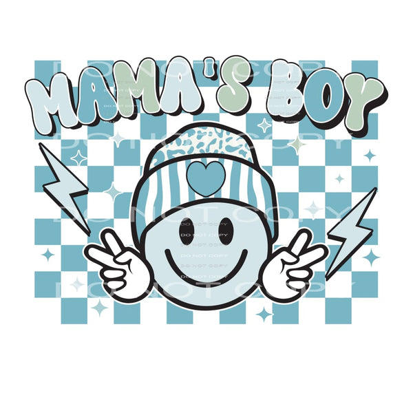 Mama’s Boy #4824 Sublimation transfers - Heat Transfer