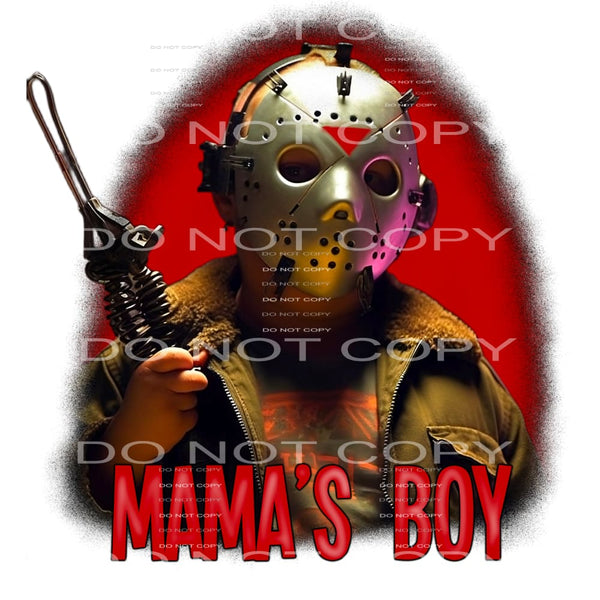 Mamas boy # 843 Sublimation transfers - Heat Transfer