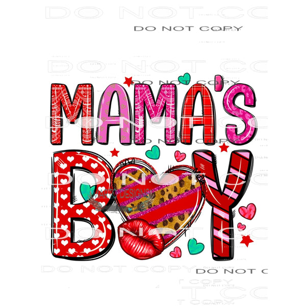 Mama’s Boy #8657 Sublimation transfers - Heat Transfer