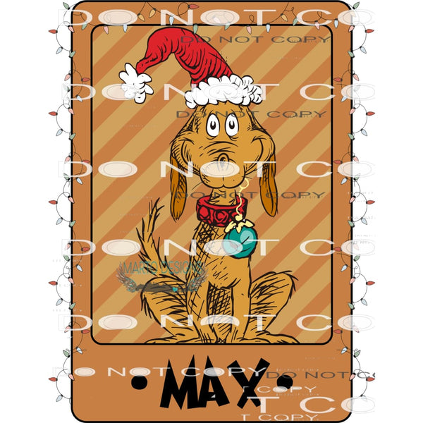 Max #7161 Sublimation transfers - Heat Transfer Graphic Tee