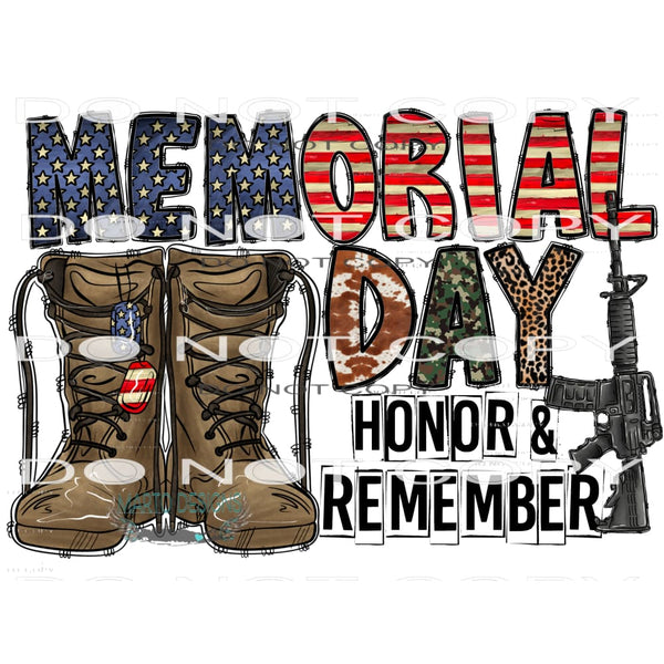 Memorial Day #10851 Sublimation transfers - Heat Transfer