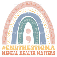 Mental Health Matters #4685 Sublimation transfers - Heat