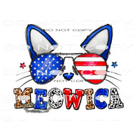 Meowica #10885 Sublimation transfer - Heat Transfer Graphic