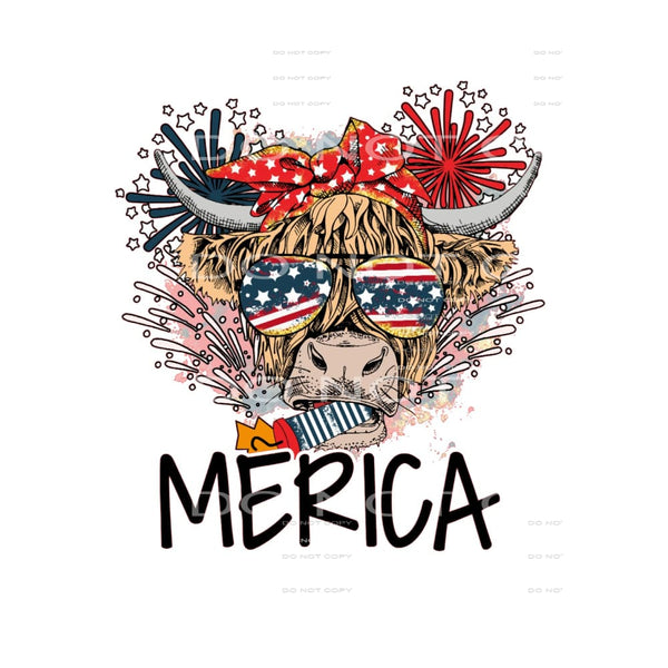 Merica #5378 Sublimation transfers - Heat Transfer Graphic