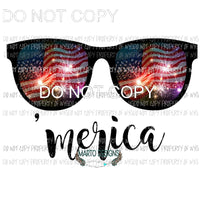 merica glasses Sublimation transfers Heat Transfer
