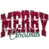 Merry Christmas #11135 Sublimation transfers - Heat