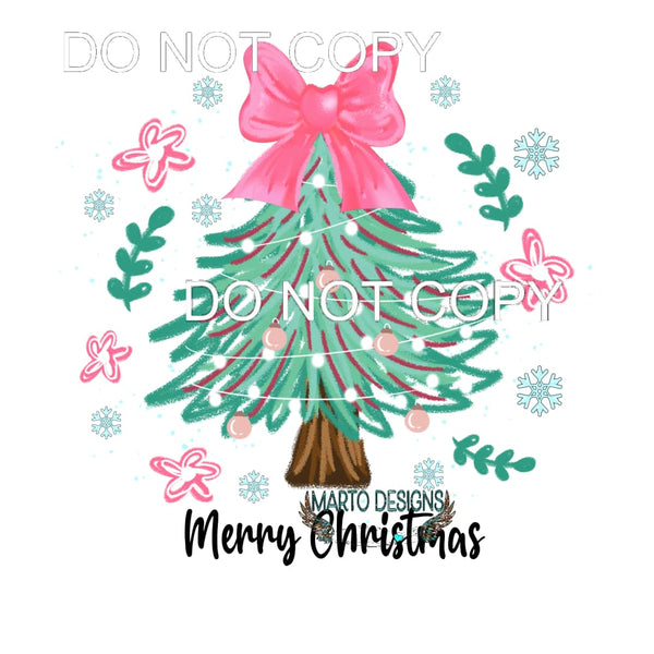 Merry Christmas #119 Sublimation transfers - Heat Transfer