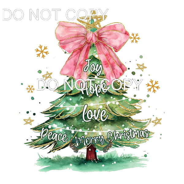Merry Christmas #144 Sublimation transfers - Heat Transfer