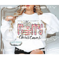 Merry Christmas # 16 Sublimation transfers - Heat Transfer