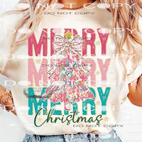 Merry Christmas # 27 Sublimation transfers - Heat Transfer