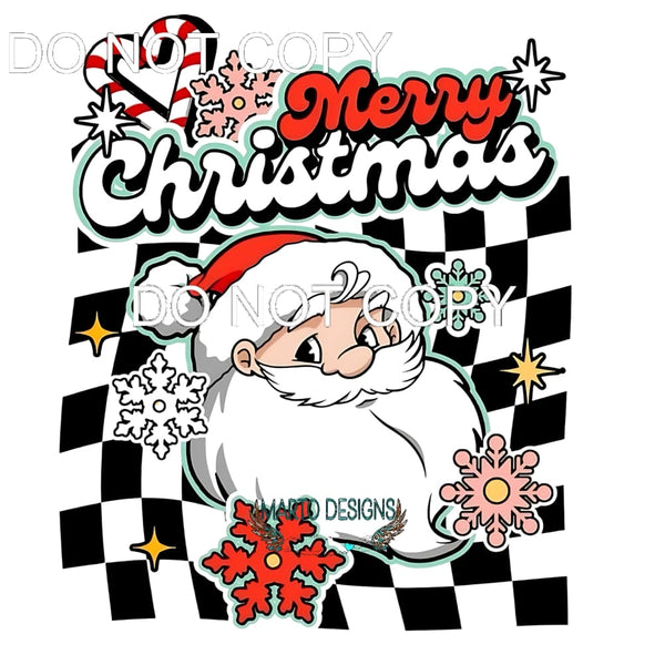 Merry Christmas #330 Sublimation transfers - Heat Transfer