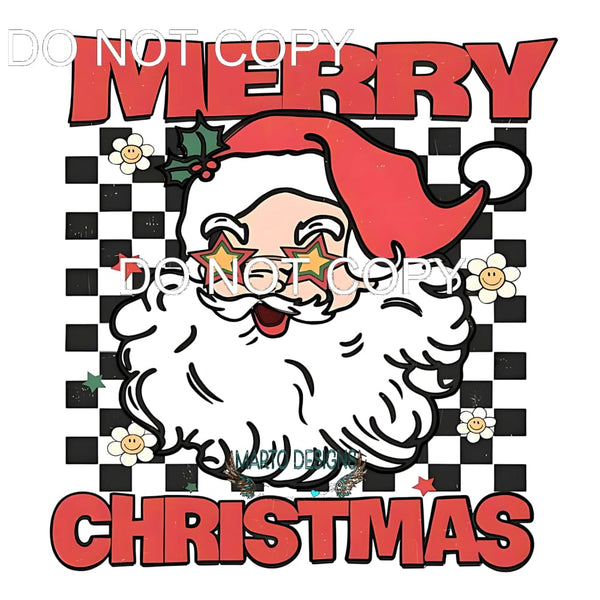 Merry Christmas #331 Sublimation transfers - Heat Transfer