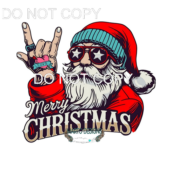 Merry Christmas #335 Sublimation transfers - Heat Transfer