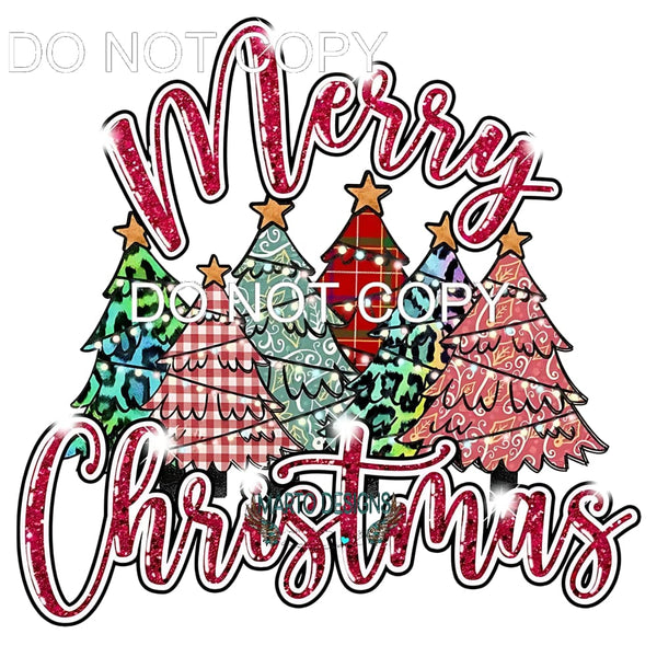 Merry Christmas #336 Sublimation transfers - Heat Transfer