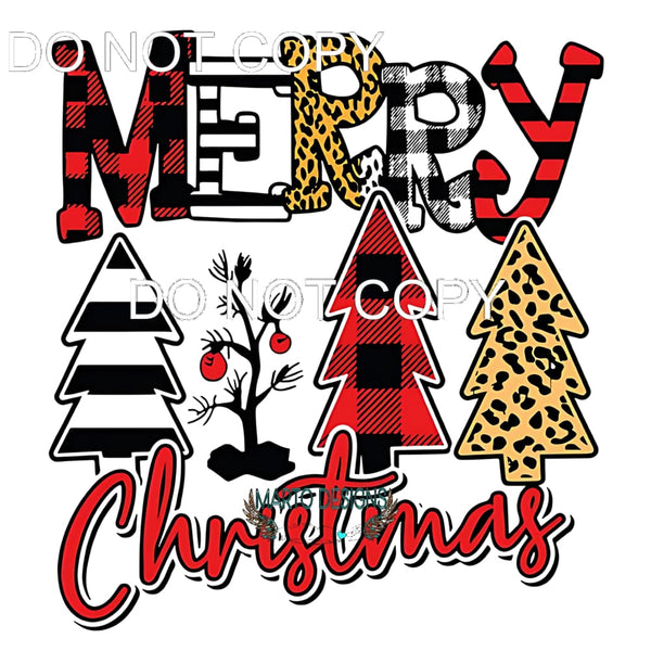 Merry Christmas #341 Sublimation transfers - Heat Transfer