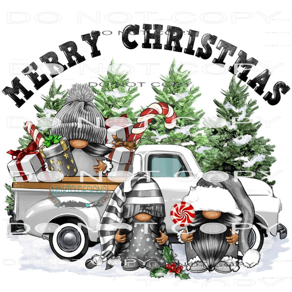 Merry Christmas #6920 Sublimation transfers - Heat Transfer