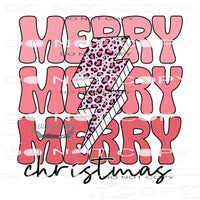 Merry Christmas #8006 Sublimation transfers - Heat Transfer