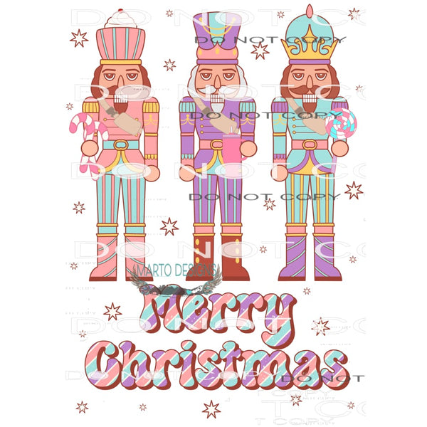 Merry Christmas #8067 Sublimation transfers - Heat Transfer
