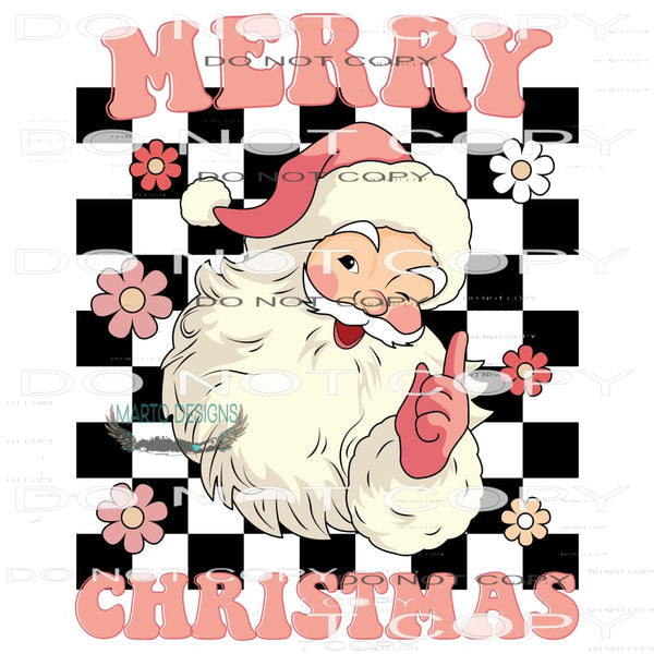 Merry Christmas #8161 Sublimation transfers - Heat Transfer