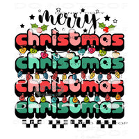 Merry Christmas #8242 Sublimation transfers - Heat Transfer