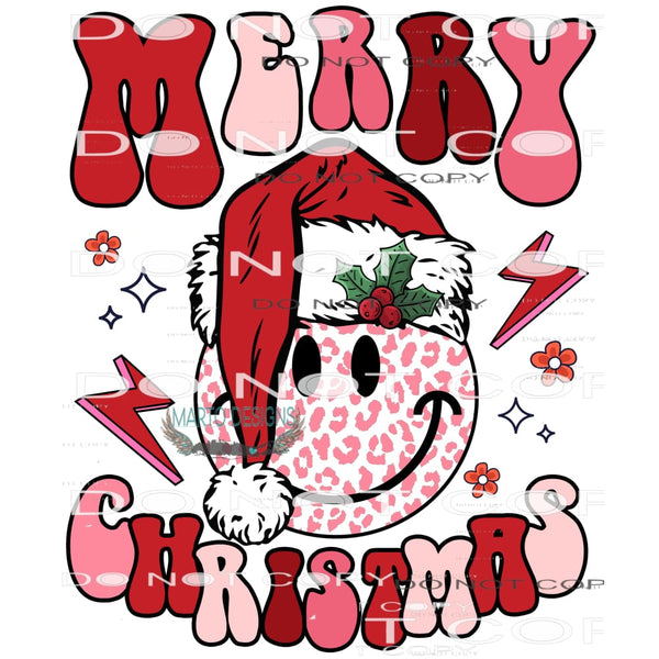 Merry Christmas #8247 Sublimation transfers - Heat Transfer