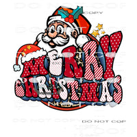 Merry Christmas #8248 Sublimation transfers - Heat Transfer