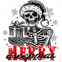 Merry Creepmas #8825 Sublimation transfers - Heat Transfer